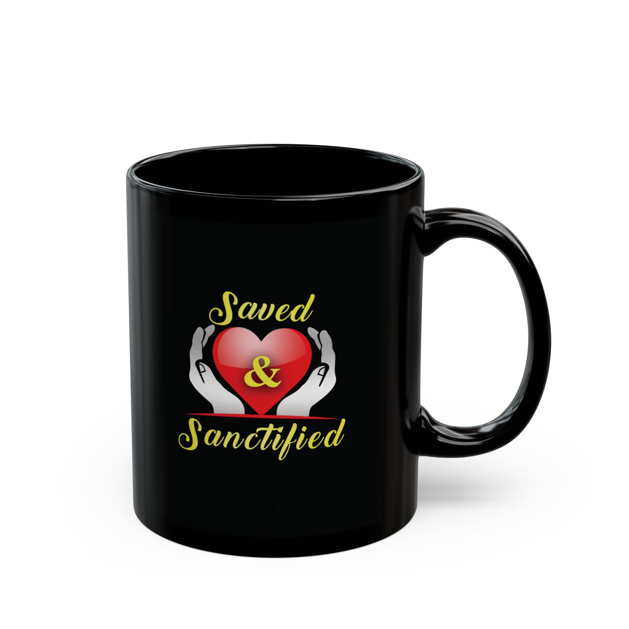 Glory in Every Sip Mug-Black