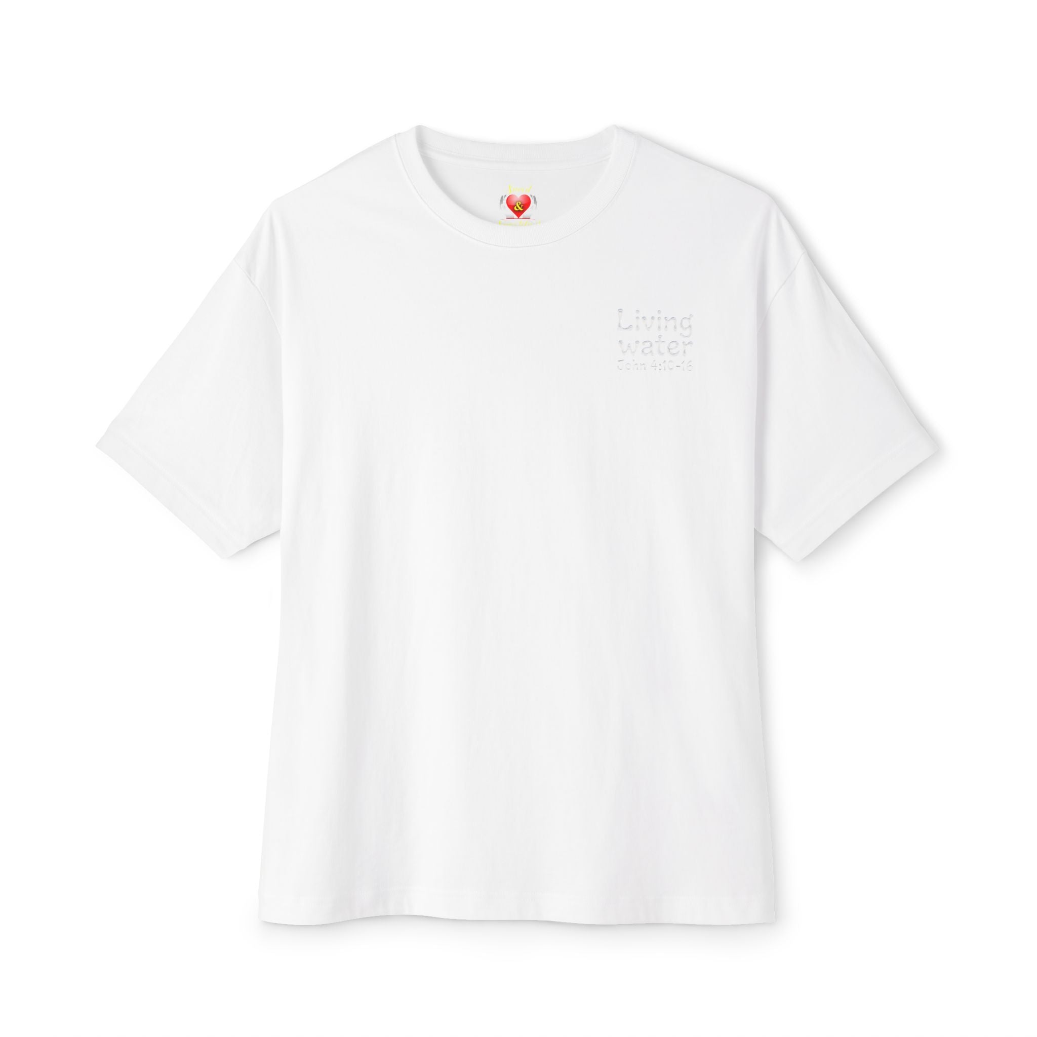 Living Water “Never Thirst” Oversized Te