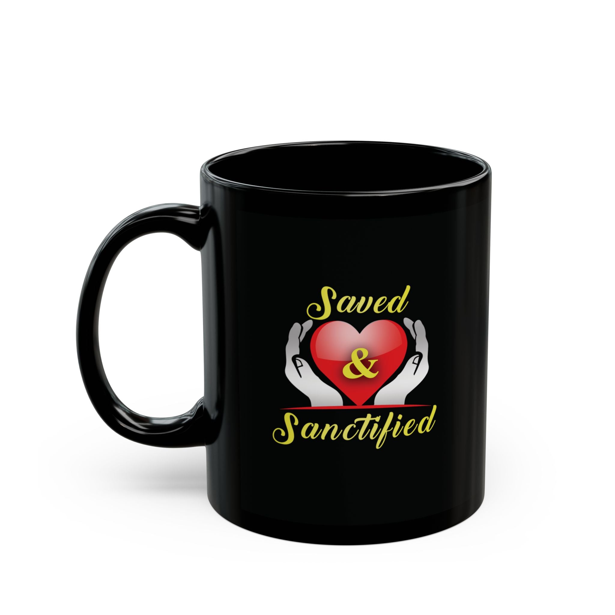 Glory in Every Sip Mug-Black
