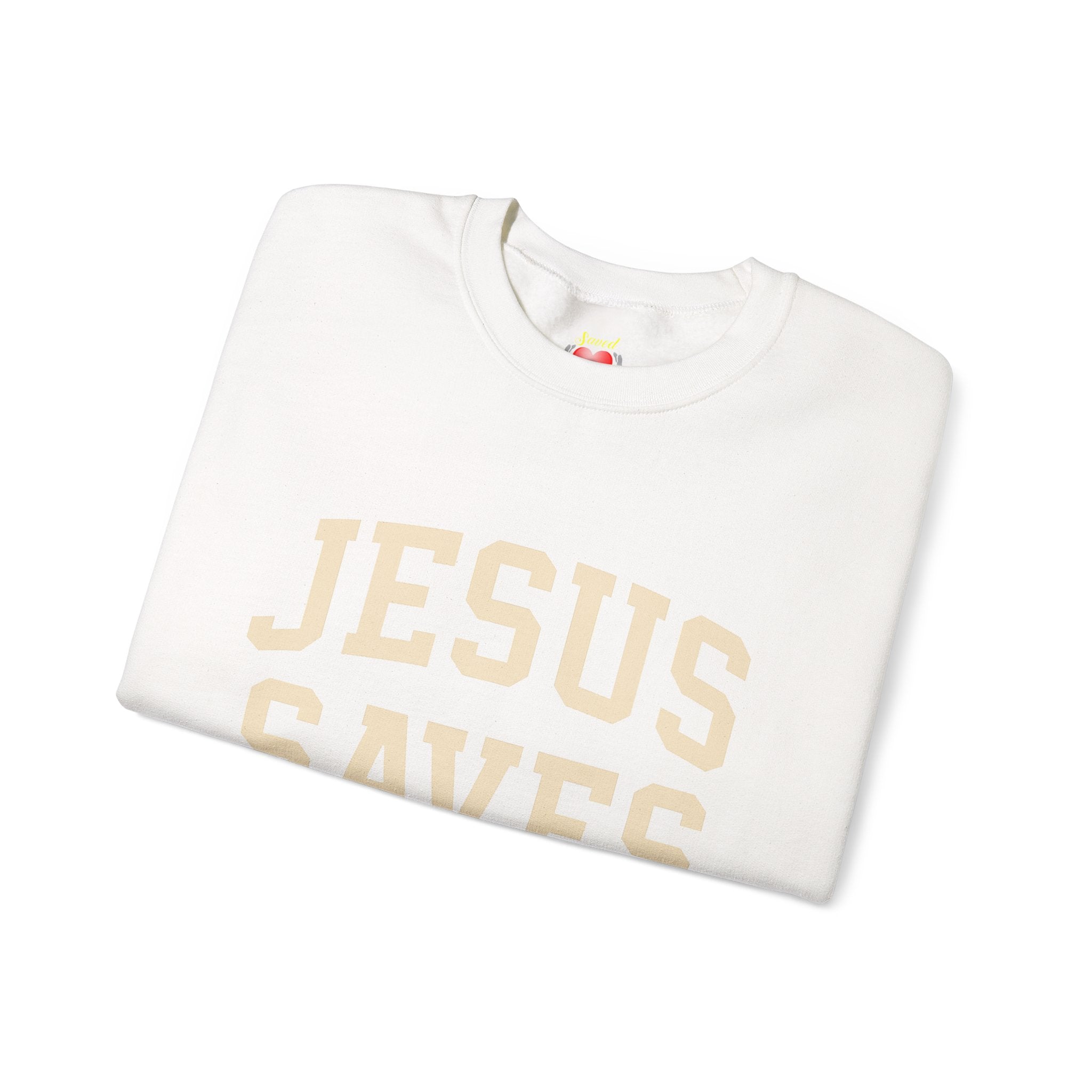 Jesus Saves Crewneck