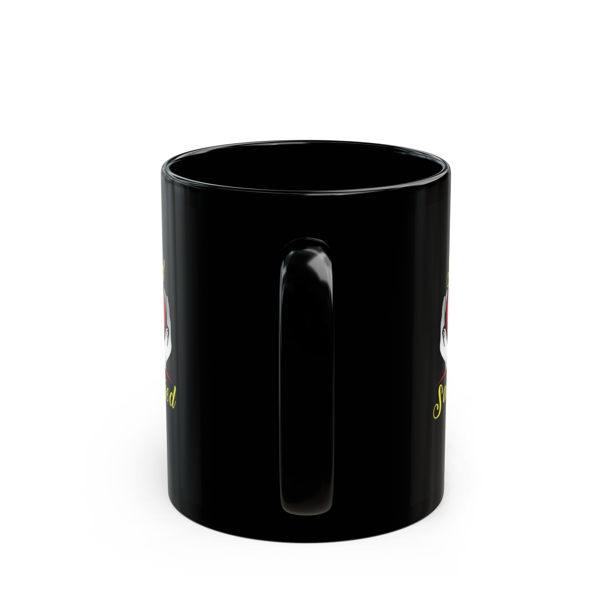 Glory in Every Sip Mug-Black