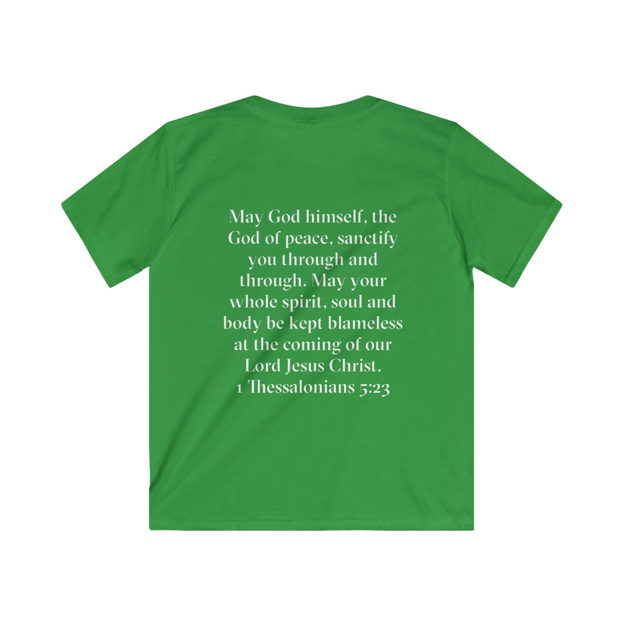 Kids Softstyle Tee-with Scripture