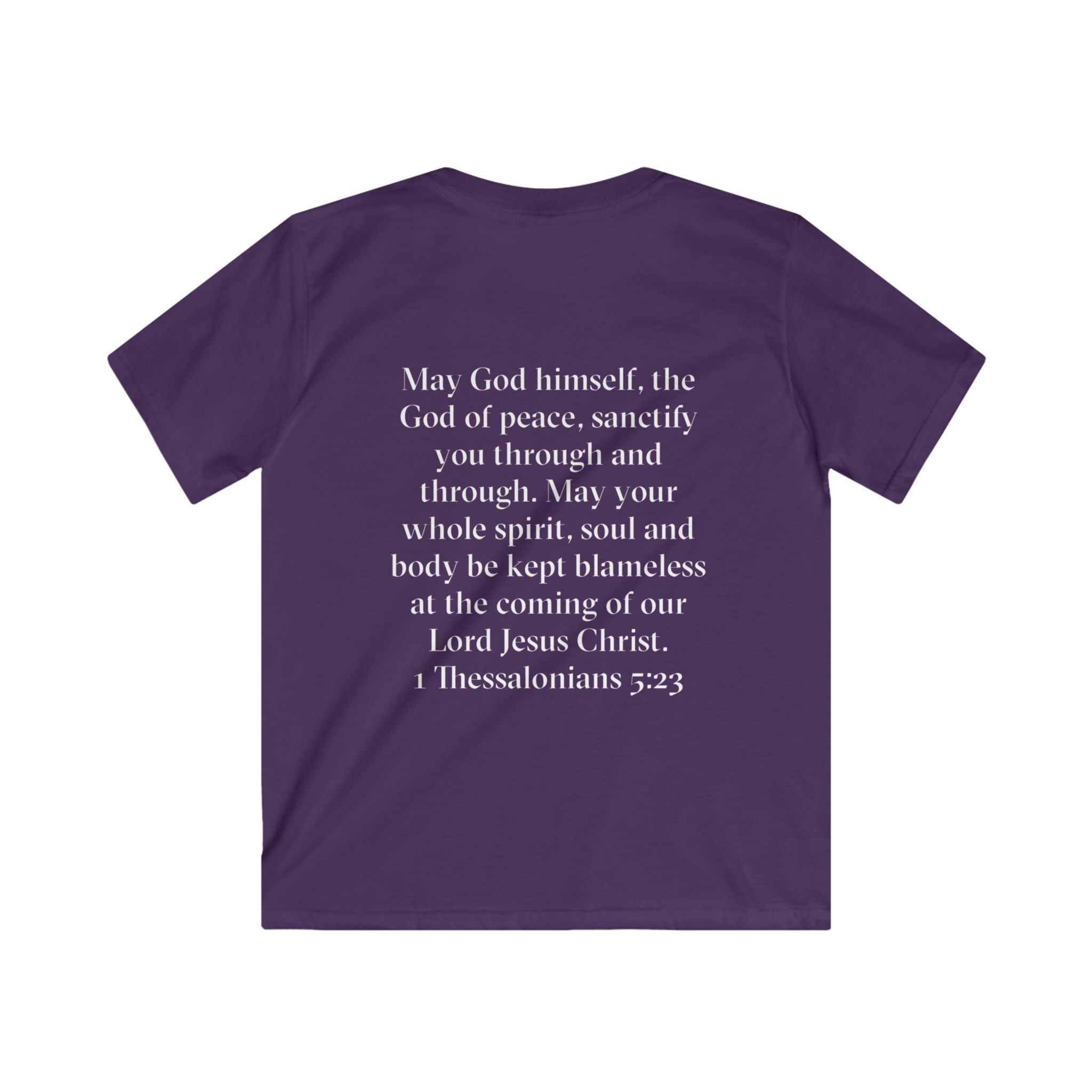 Kids Softstyle Tee-with Scripture