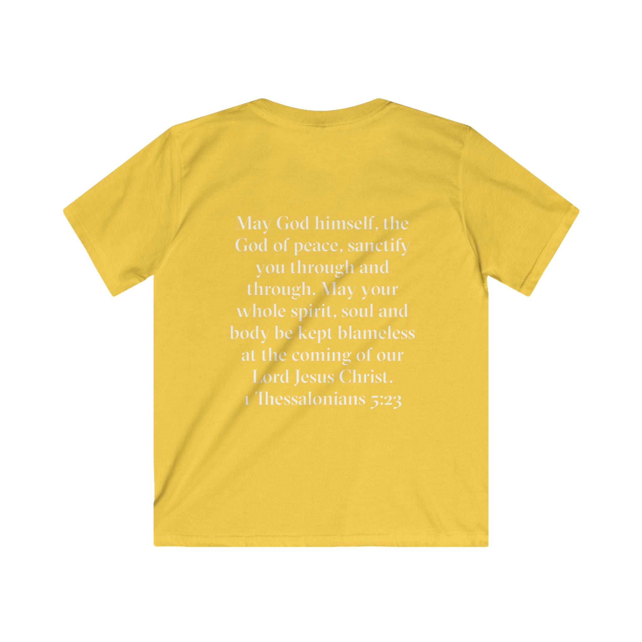 Kids Softstyle Tee-with Scripture