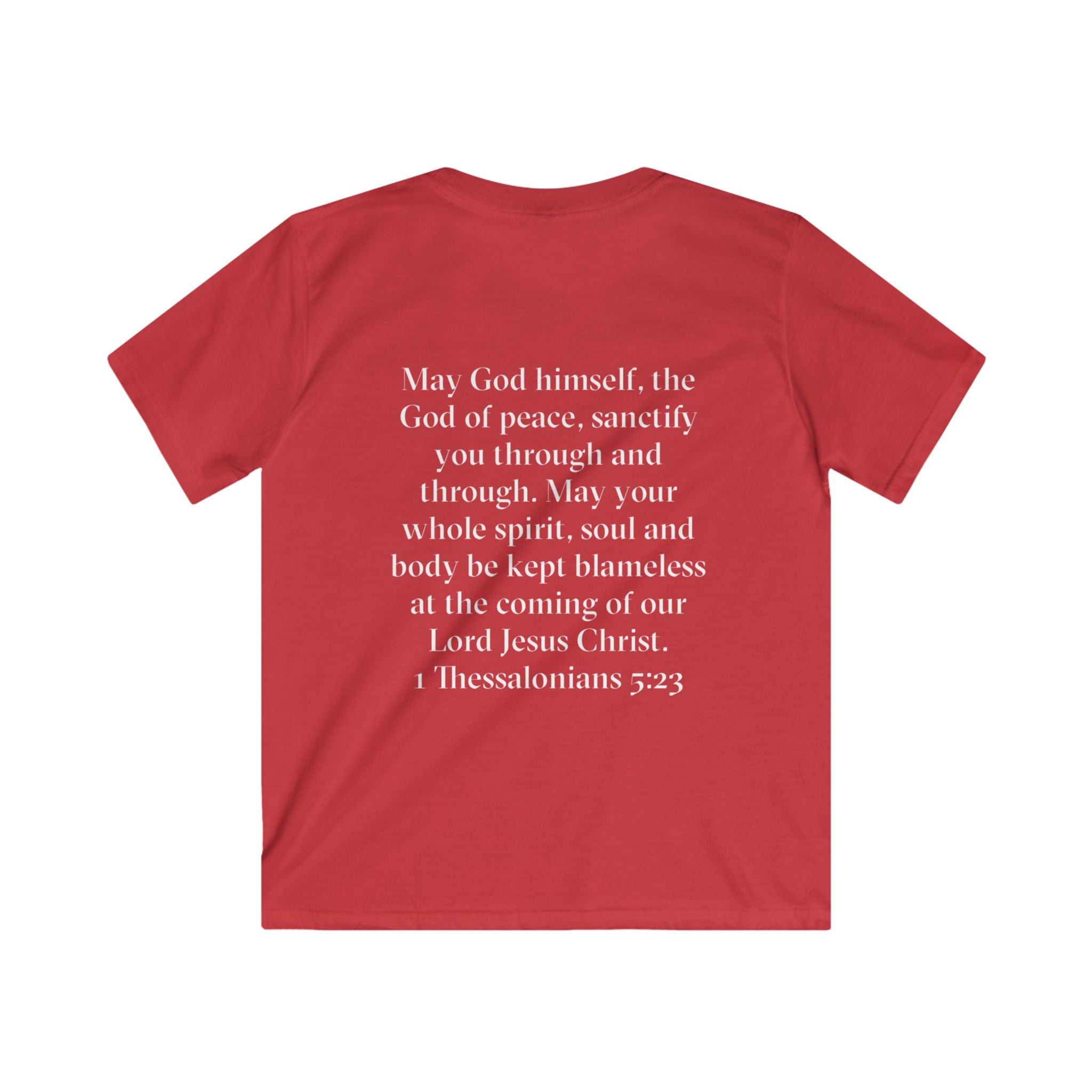 Kids Softstyle Tee-with Scripture