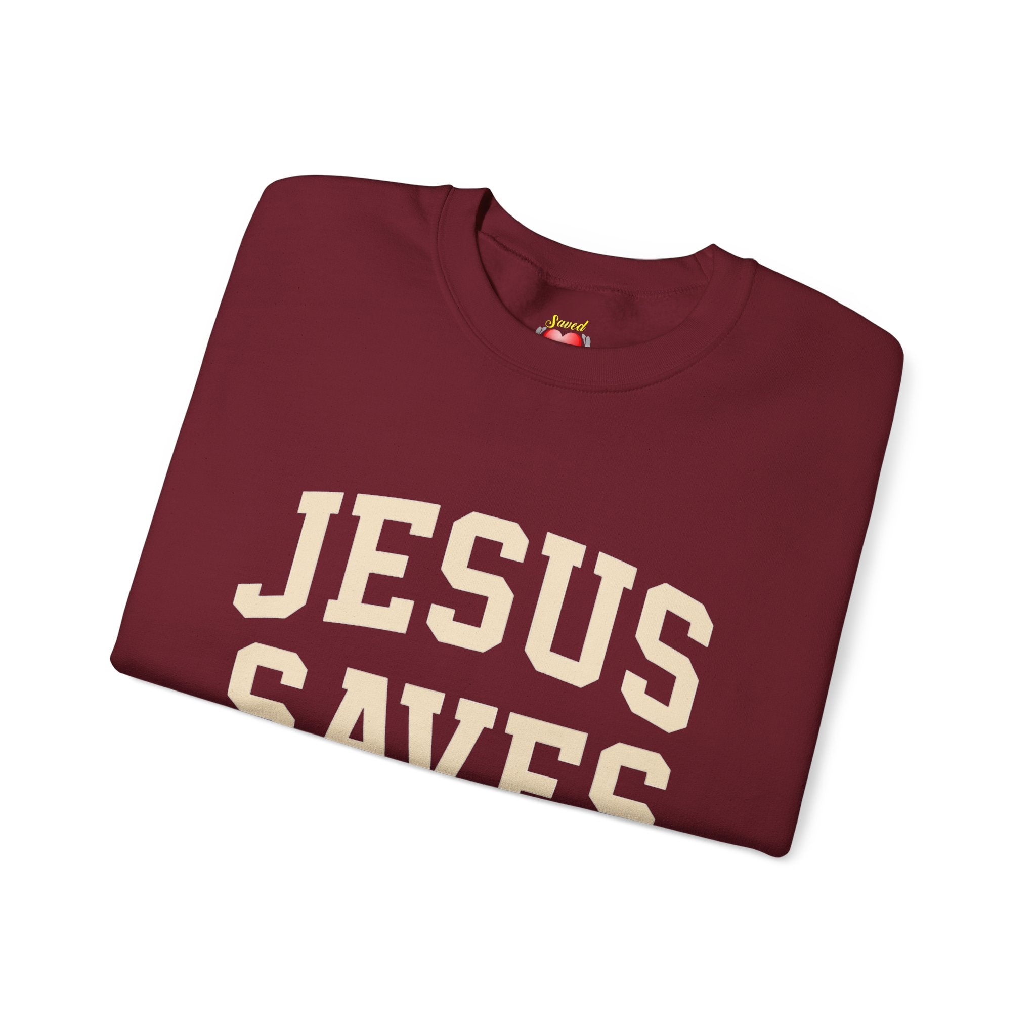 Jesus Saves Crewneck