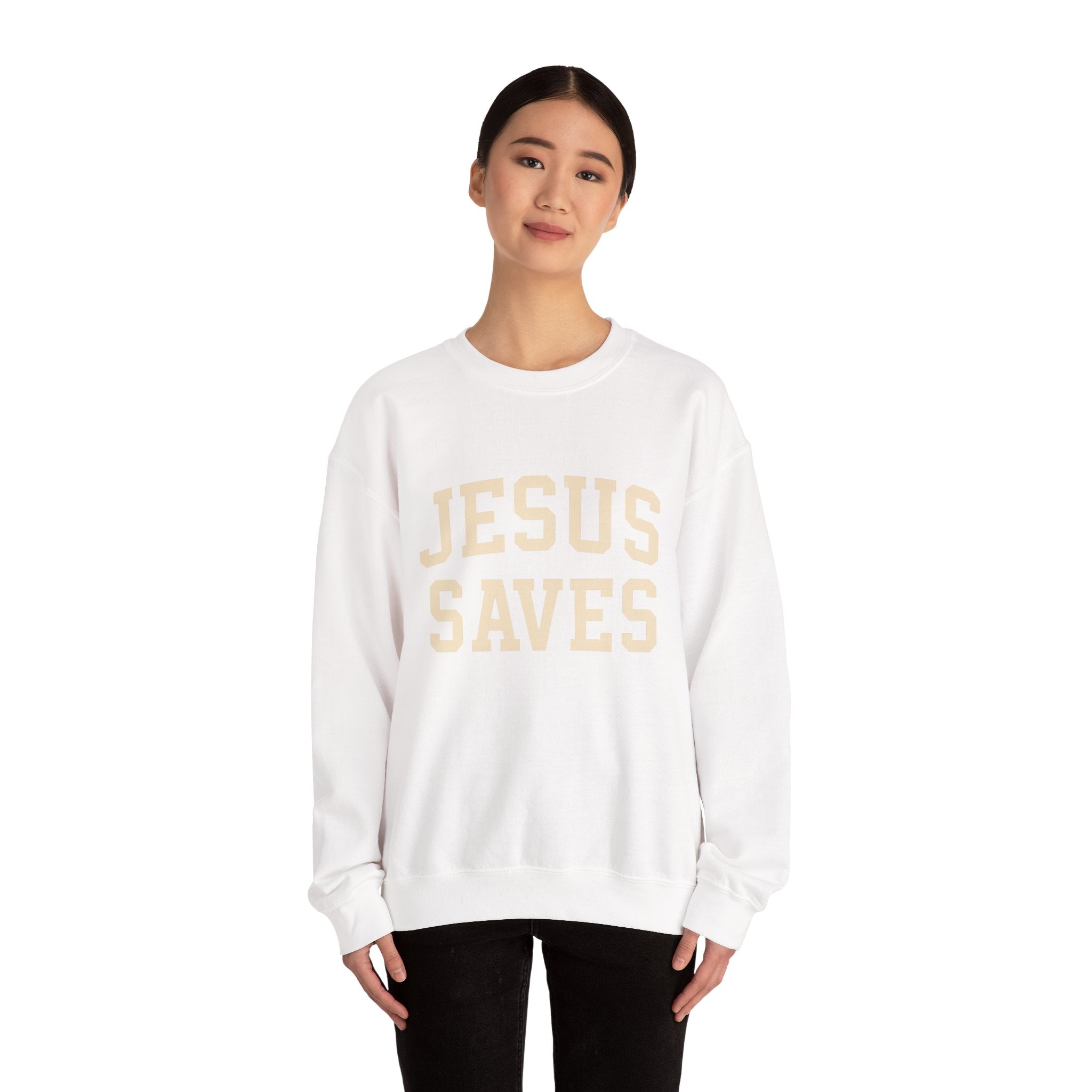 Jesus Saves Crewneck