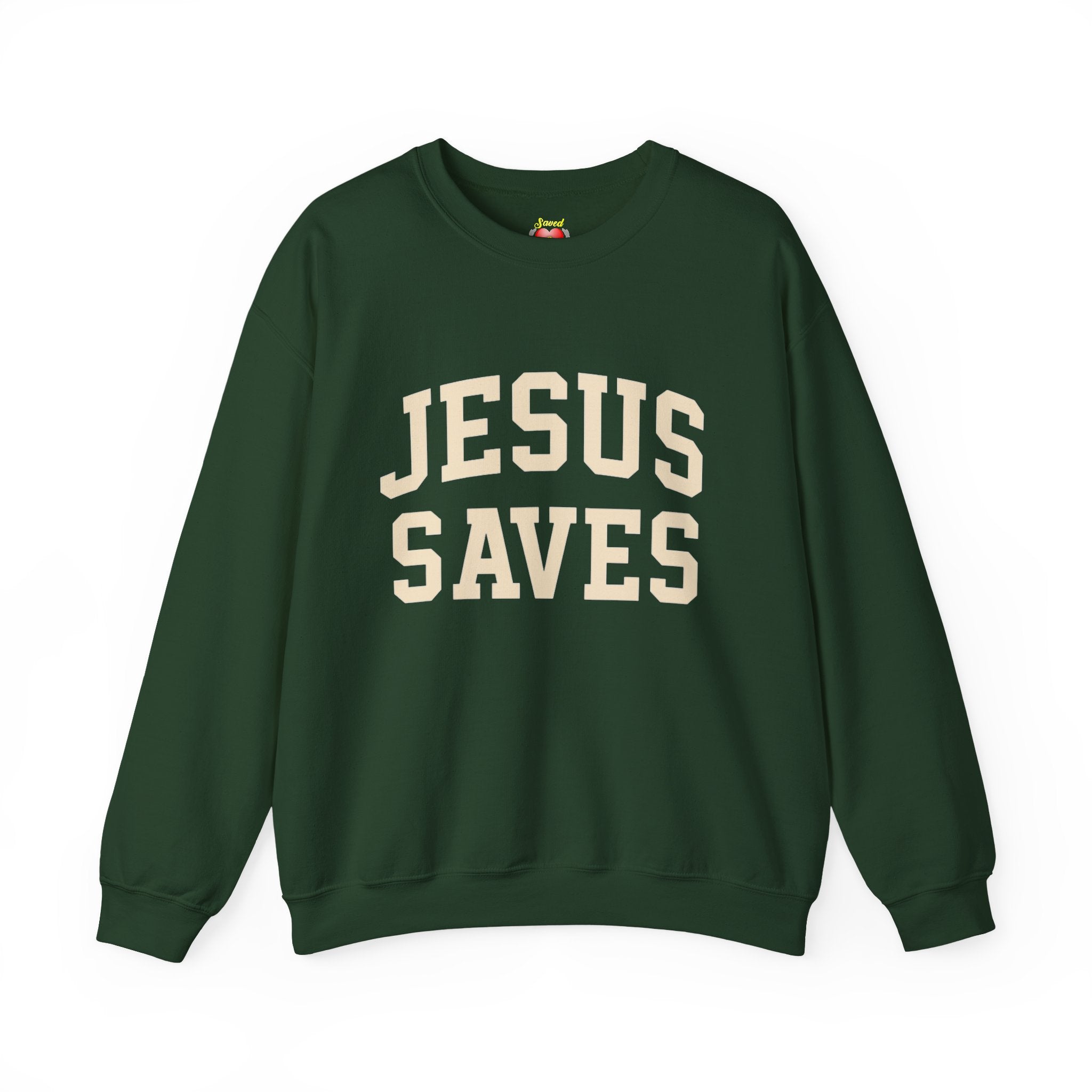 Jesus Saves Crewneck