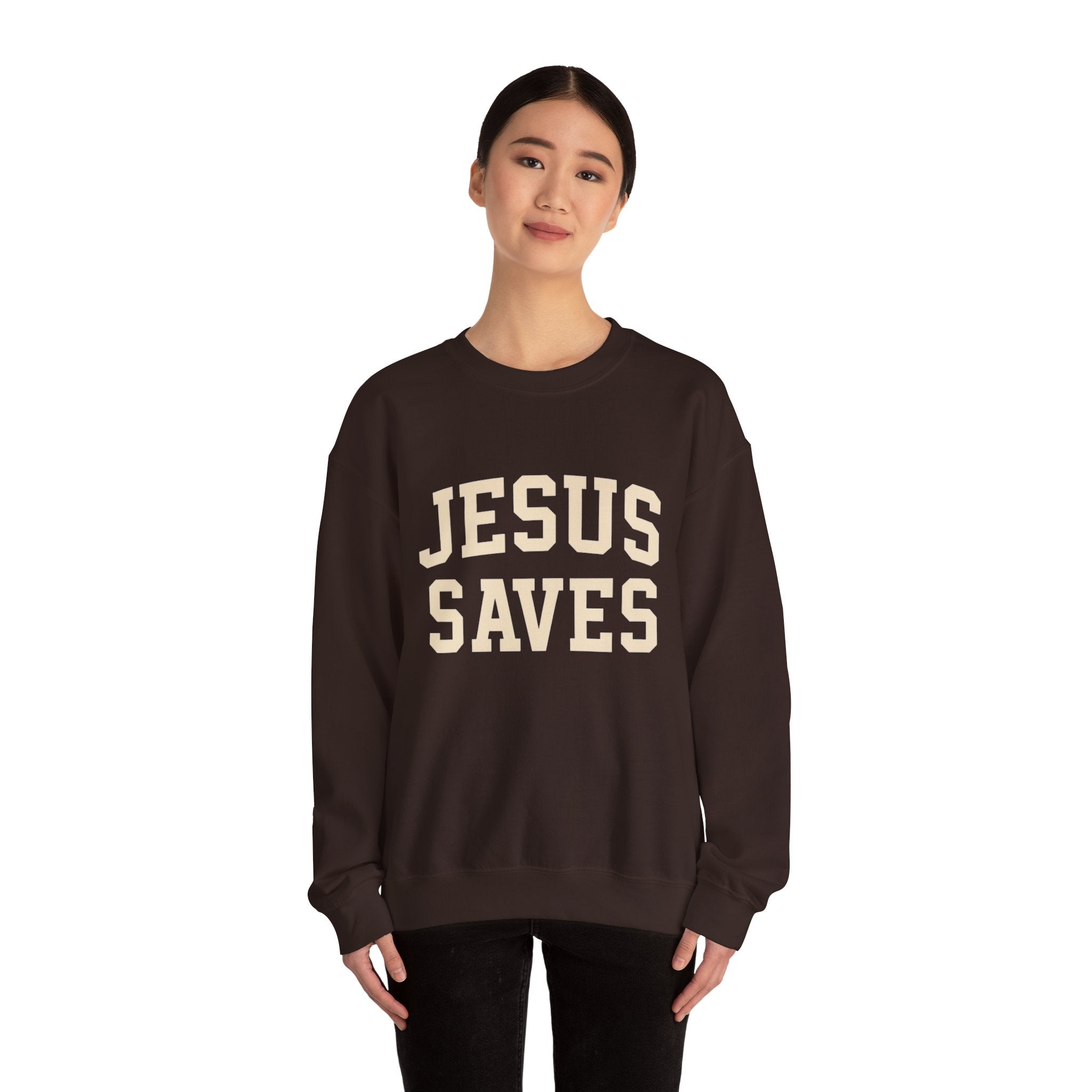 Jesus Saves Crewneck