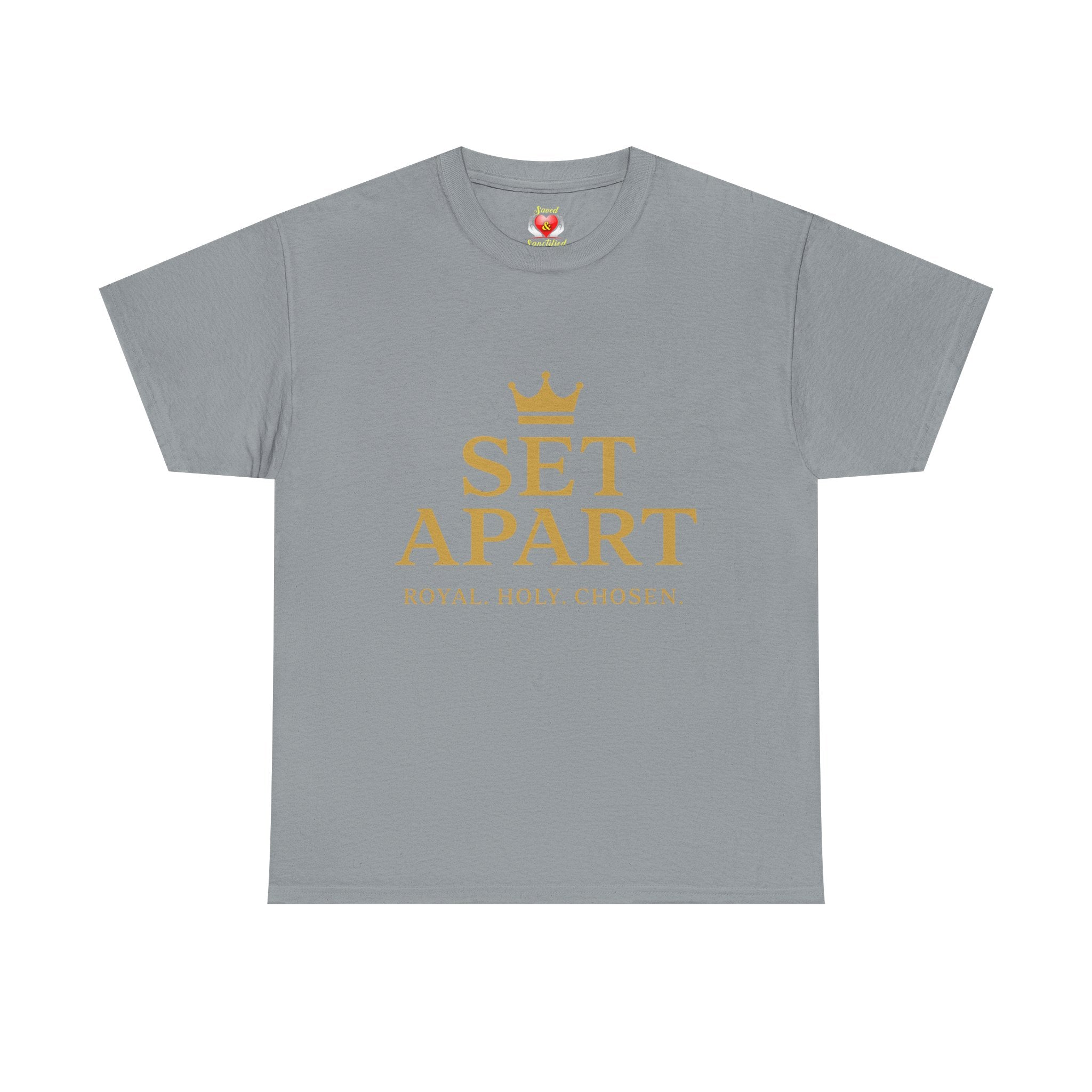 Set Apart Shirt Royal. Holy. Chosen.