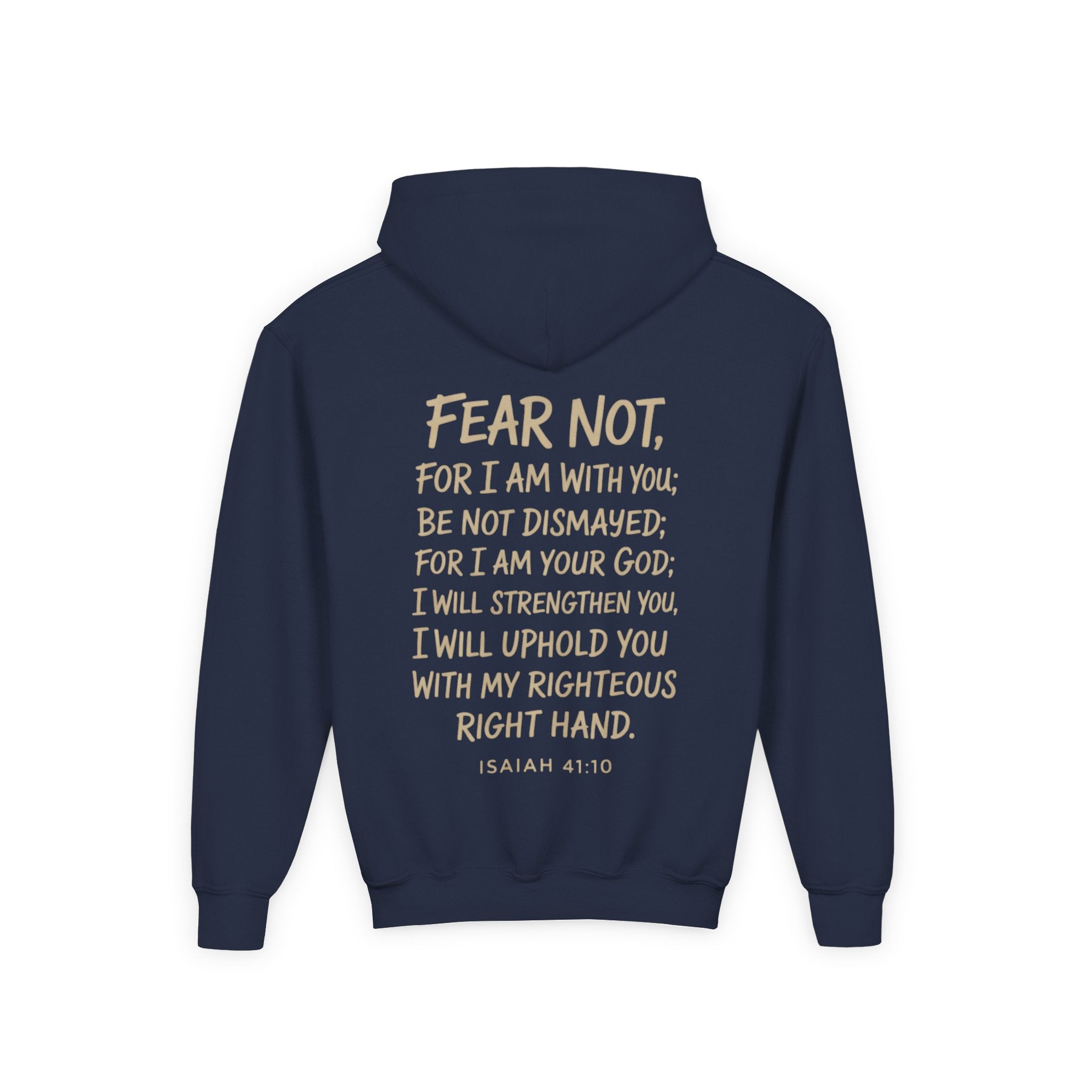 Fearless Faith Over Fear Youth Hoodie