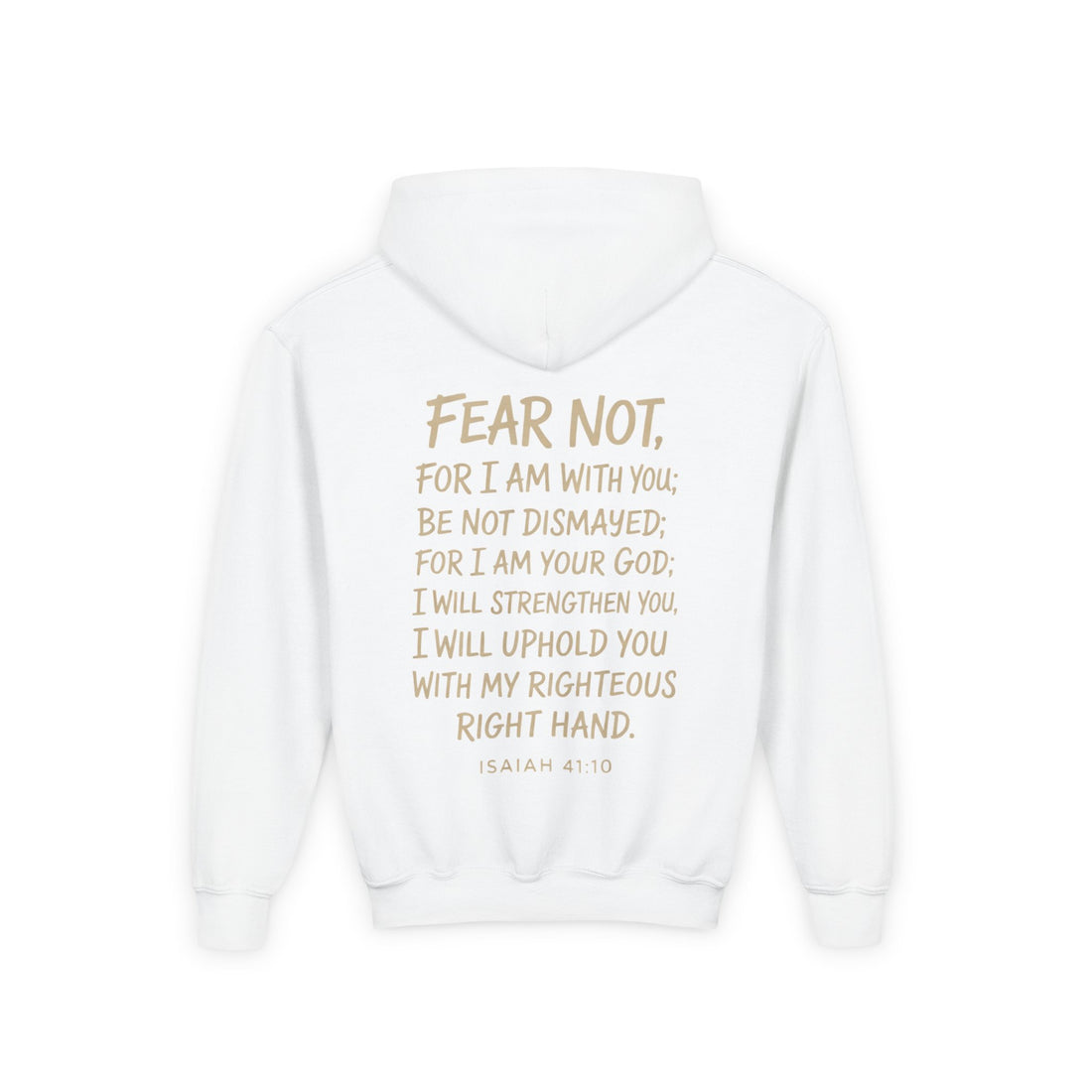 Fearless Faith Over Fear Youth Hoodie