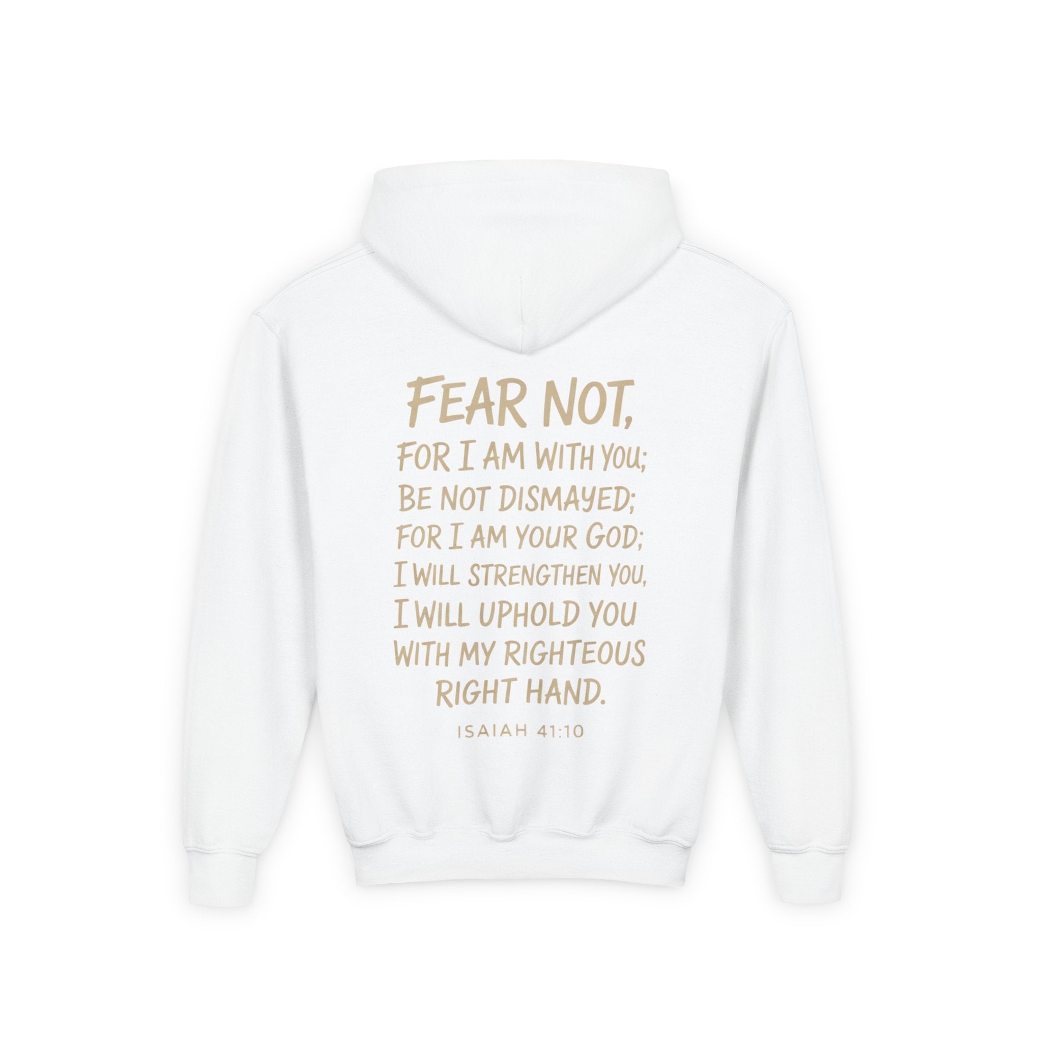 Fearless Faith Over Fear Youth Hoodie