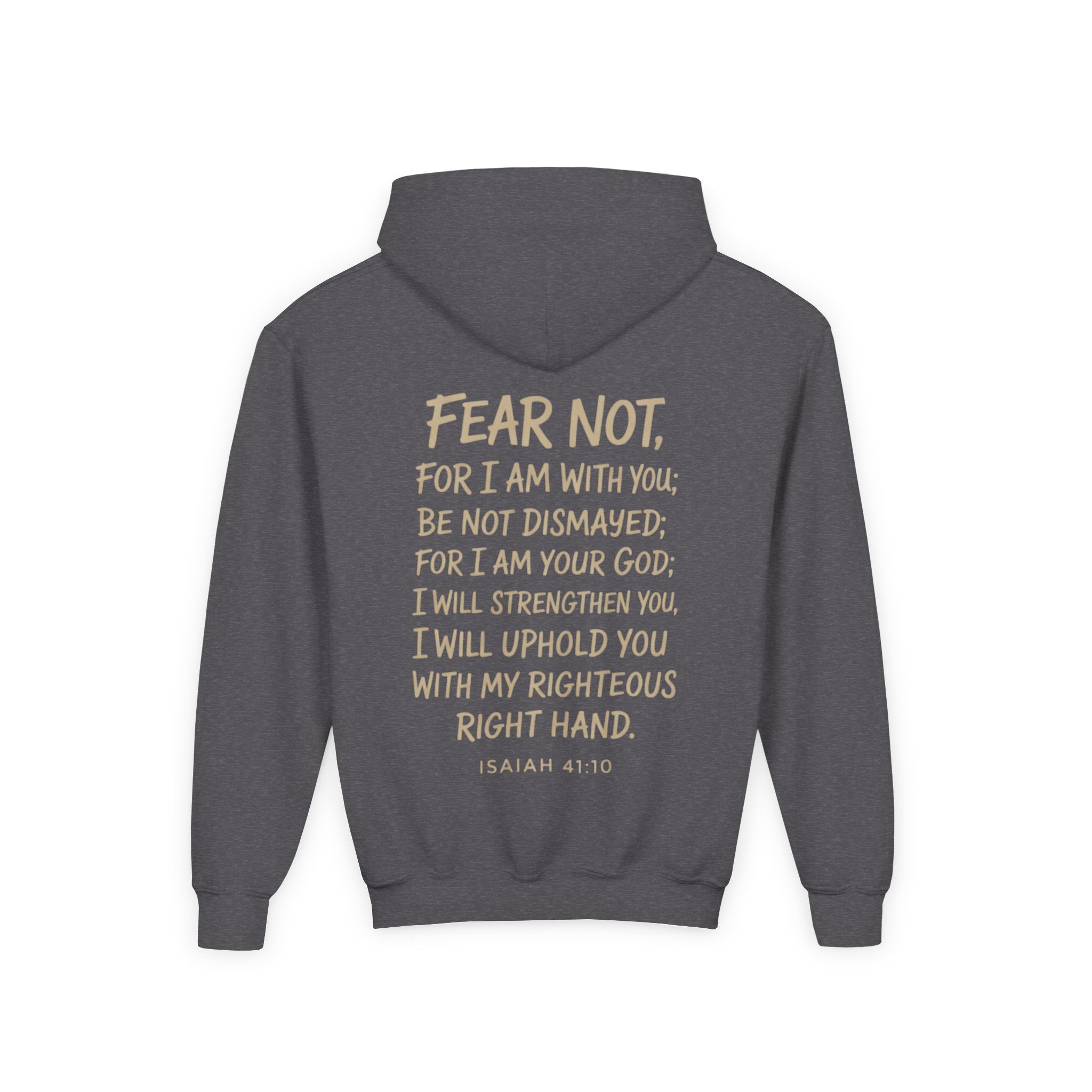 Fearless Faith Over Fear Youth Hoodie