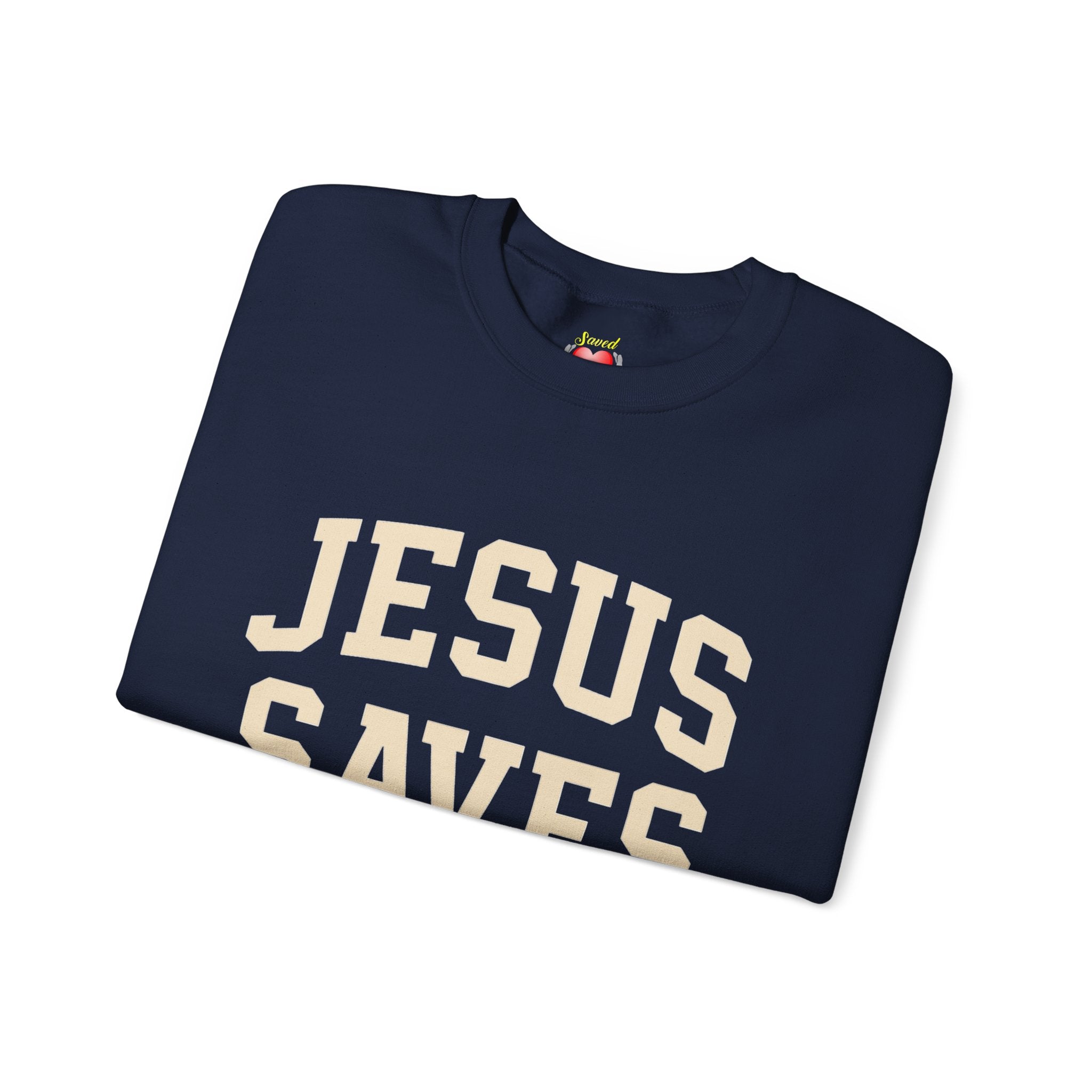 Jesus Saves Crewneck