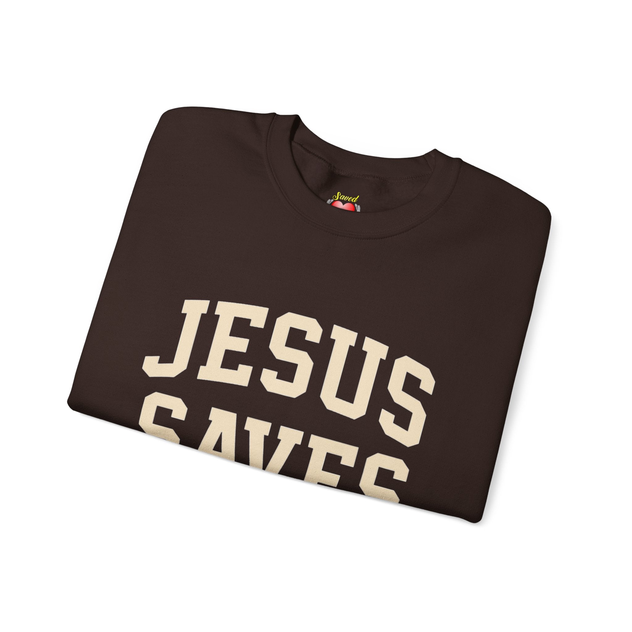Jesus Saves Crewneck