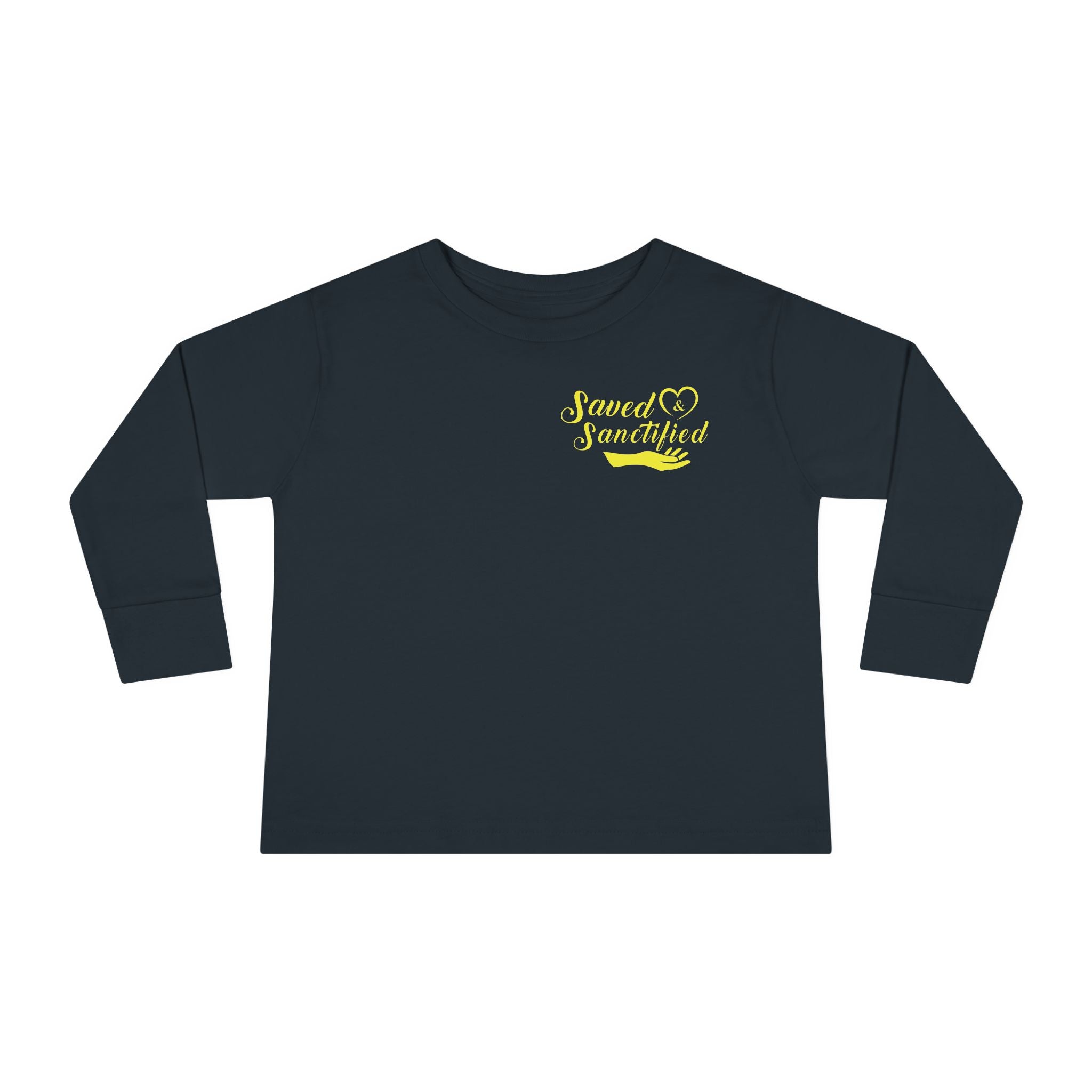 Saved & Sanctified Toddler Long Sleeve Tee