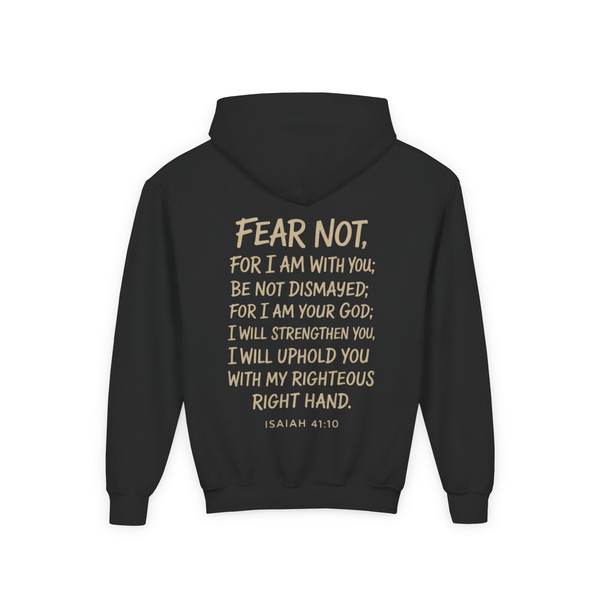 Fearless Faith Over Fear Youth Hoodie