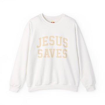 Jesus Saves Crewneck
