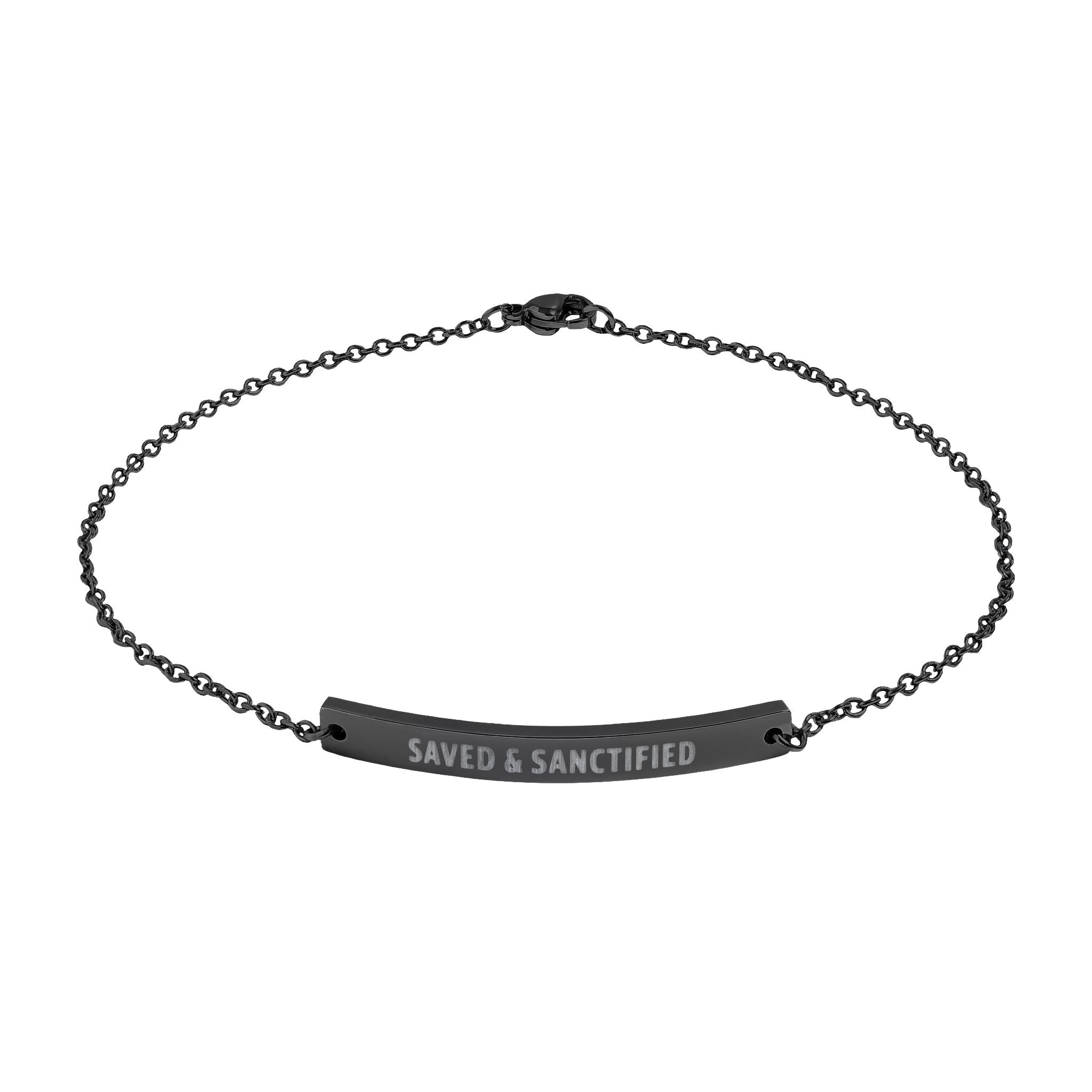 Saved and Sanctified Anklet