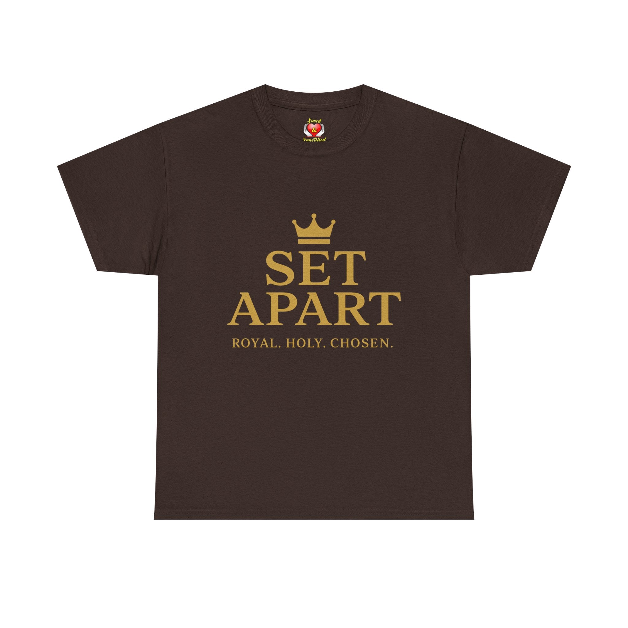 Set Apart Shirt Royal. Holy. Chosen.