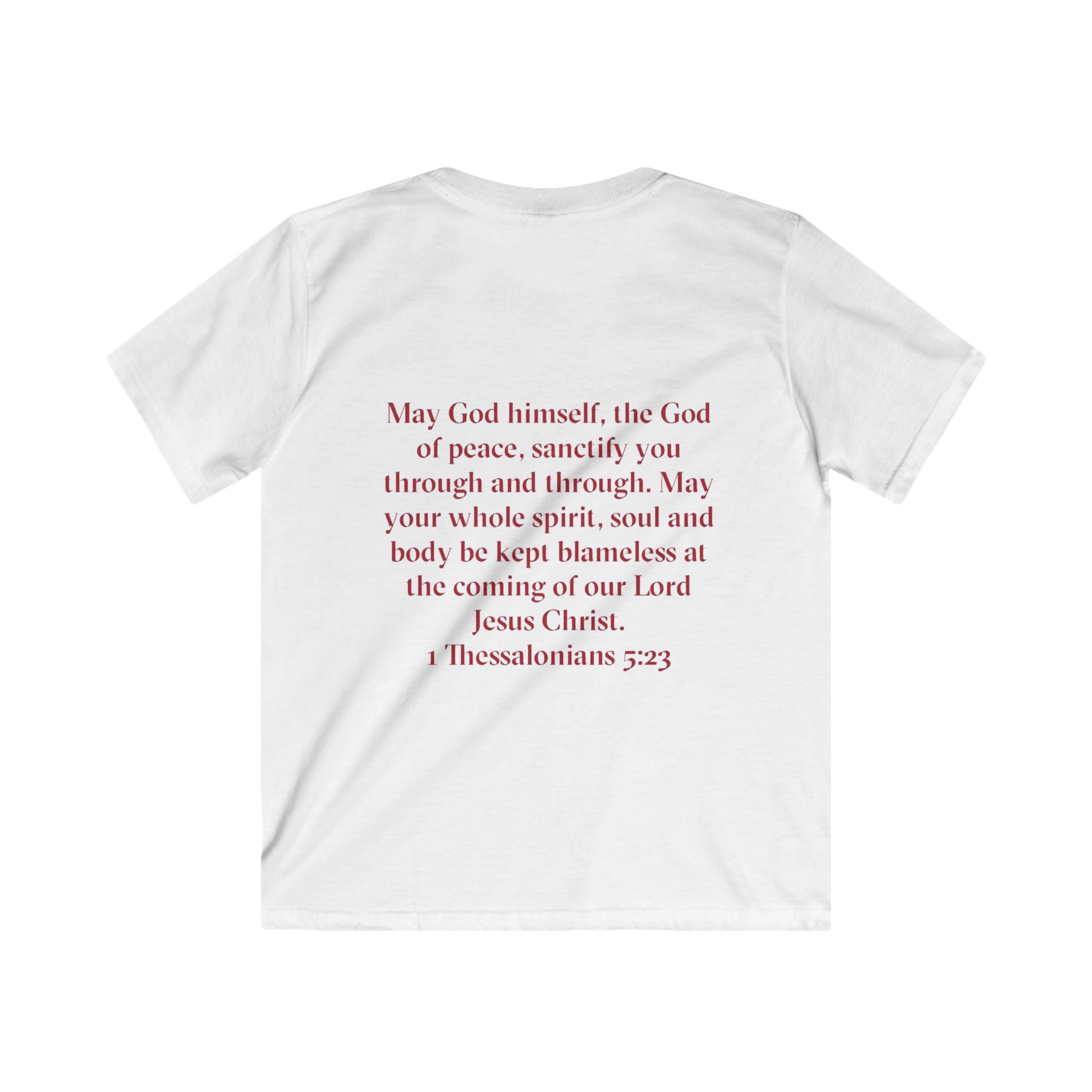 Kids Softstyle Tee-with Scripture