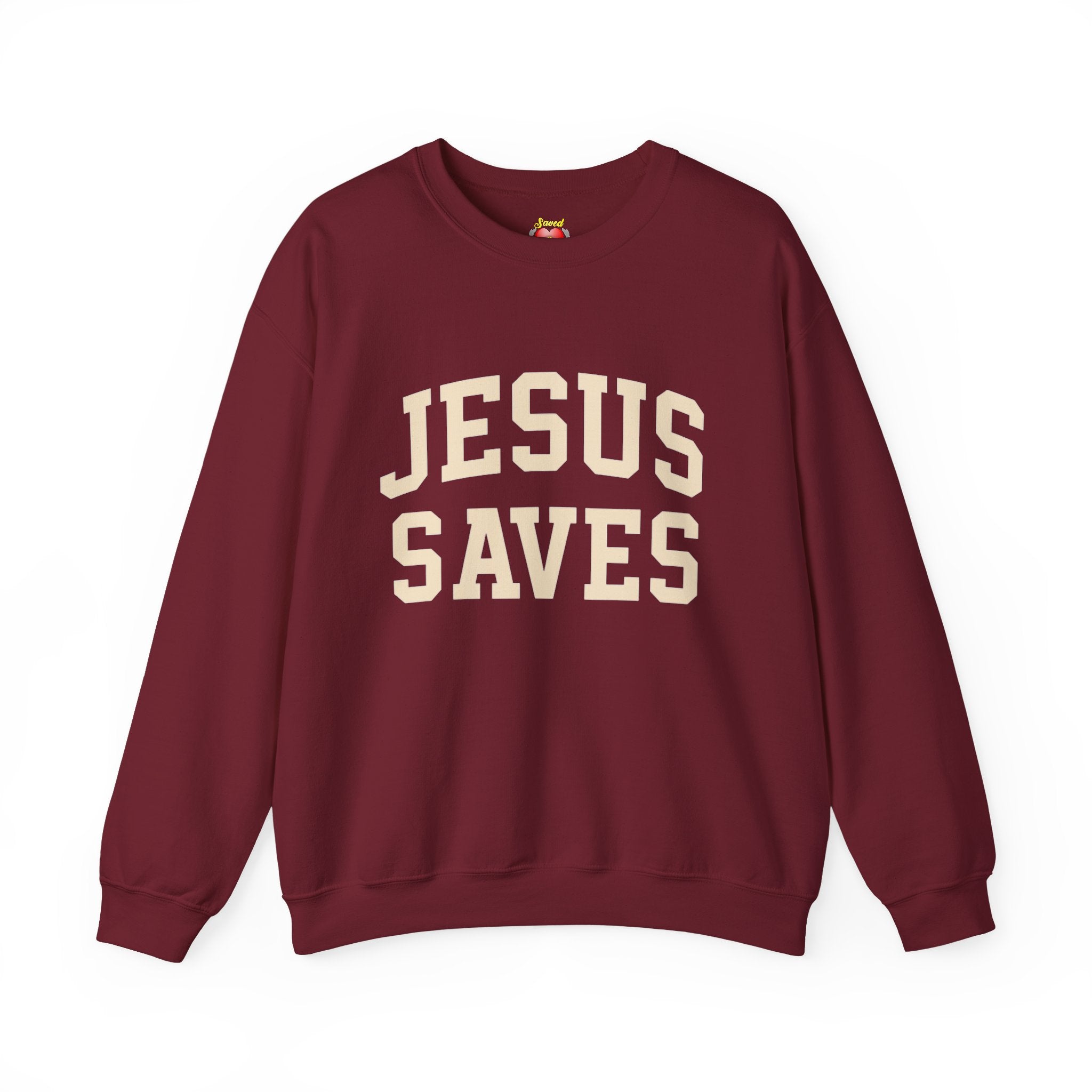 Jesus Saves Crewneck