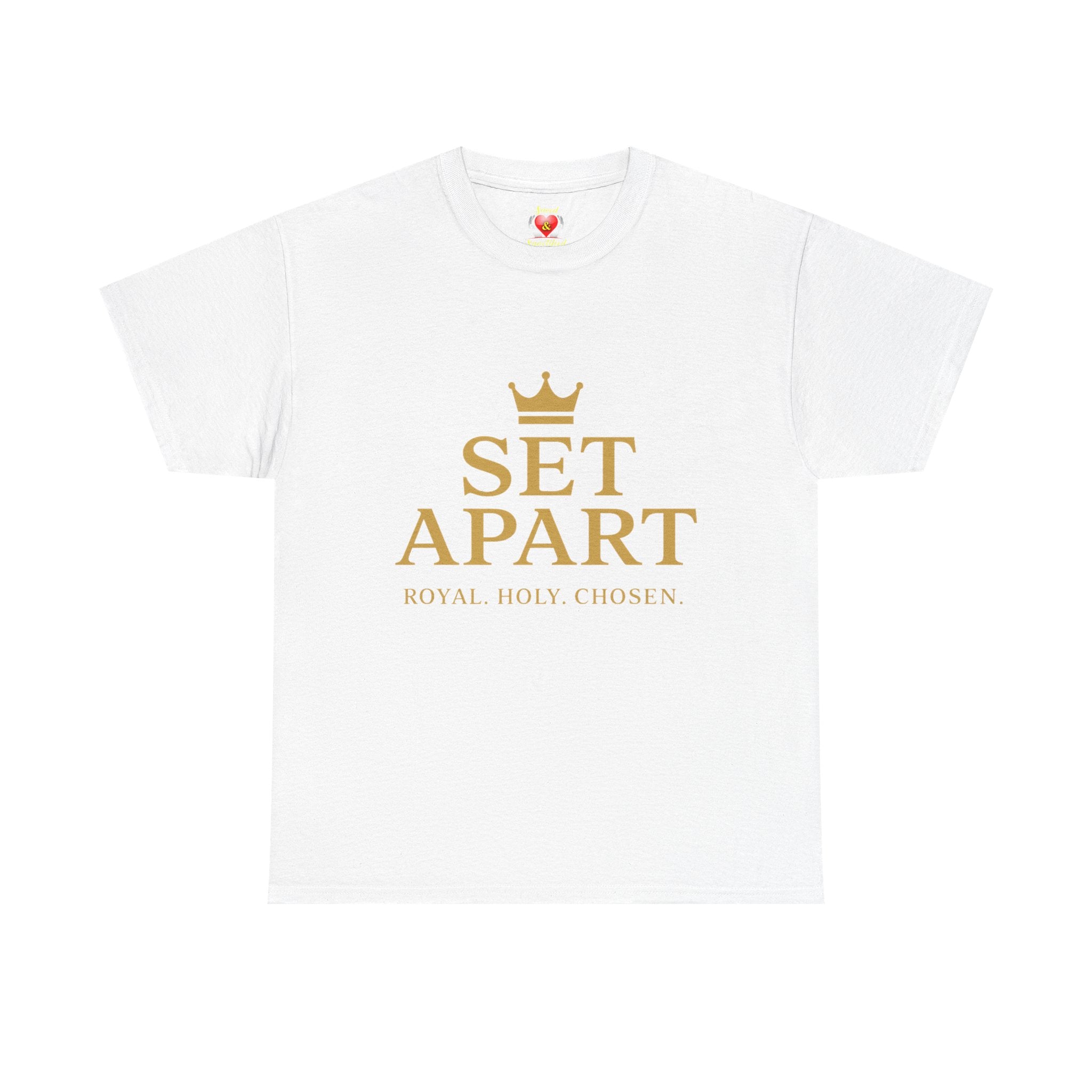 Set Apart Shirt Royal. Holy. Chosen.