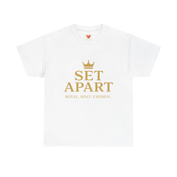 Set Apart Shirt Royal. Holy. Chosen.