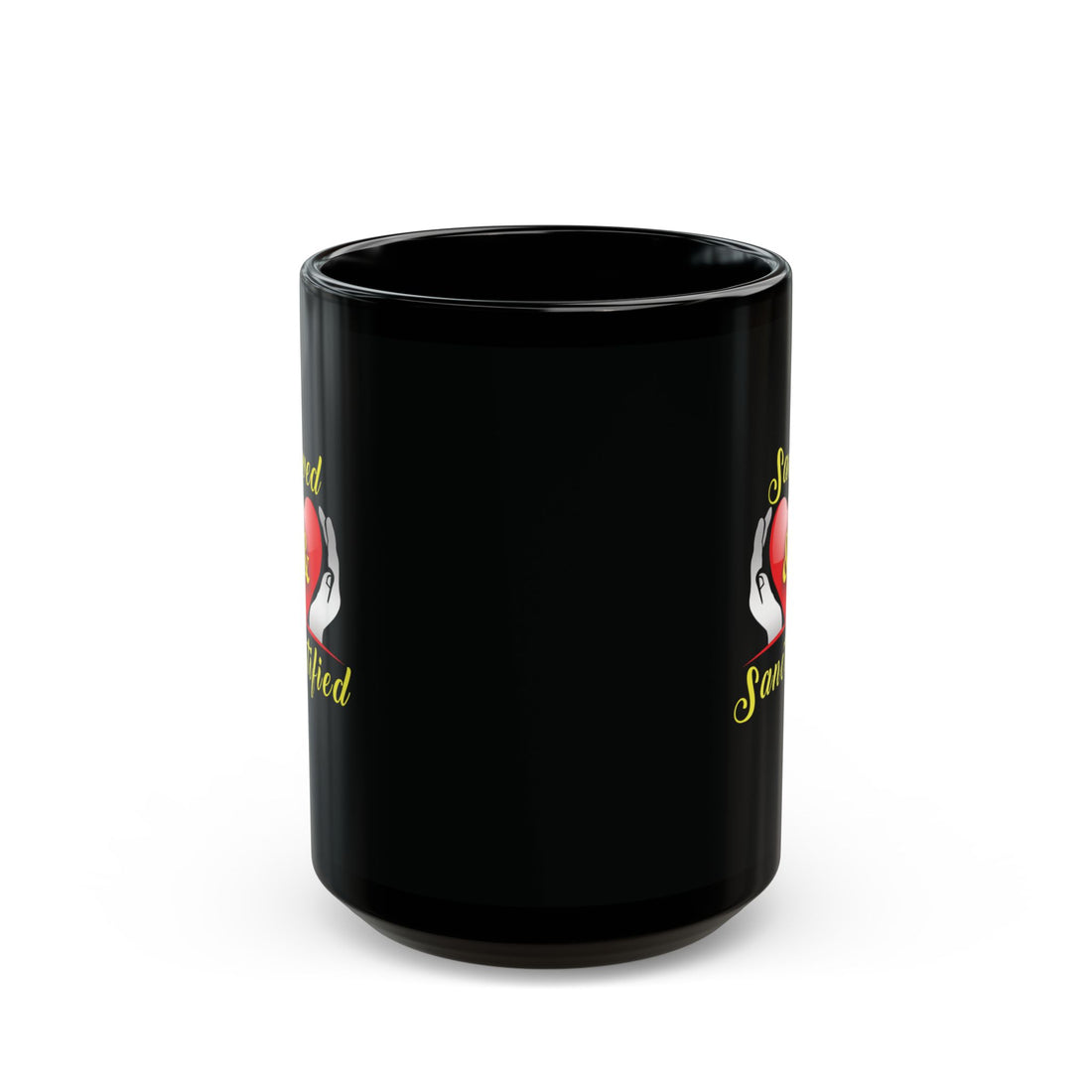 Glory in Every Sip Mug-Black